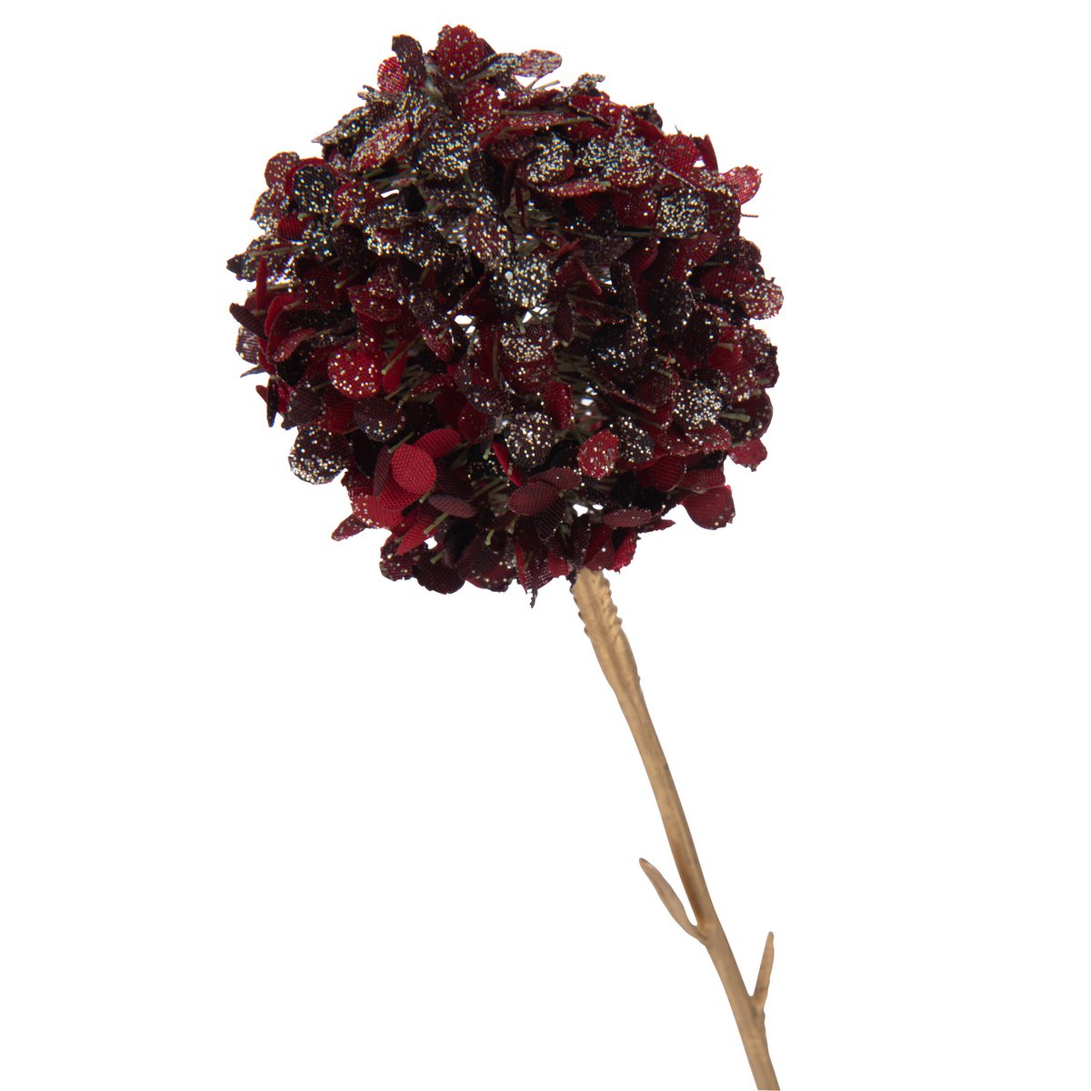 Détail de la branche 3 fleurs J-Line, couleur rouge éclatante