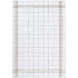Torchon Carreaux taupe