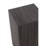 Socle Rectangulaire Gris J-Line - Vue avant avec détails modernes.