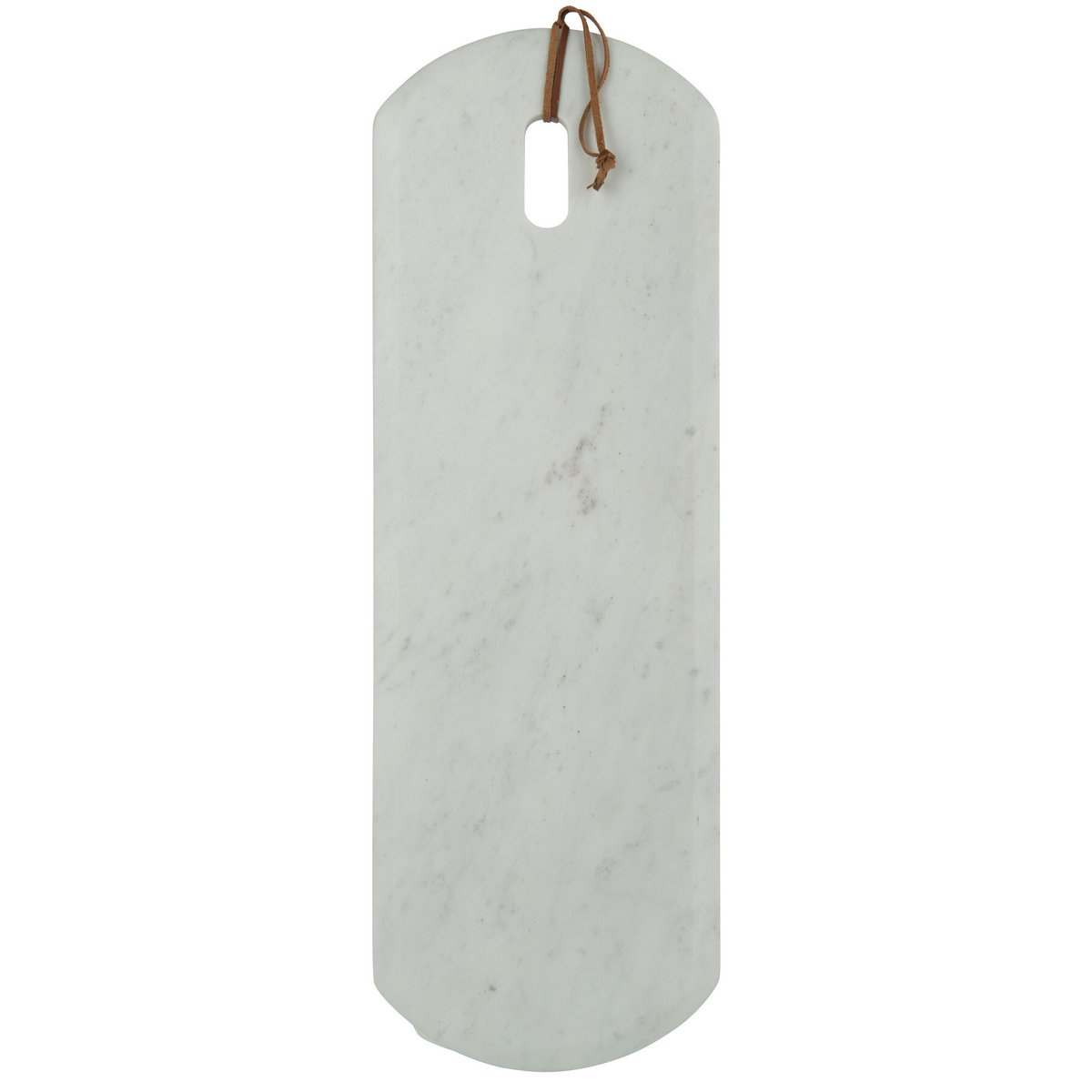 Planche à découper J-Line en marbre blanc, design élégant et moderne