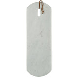 Planche à découper J-Line en marbre blanc, design élégant et moderne