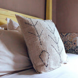 Taie d'oreiller tissée à la main SERAJA 40x40 ou 50x50 cm Housse de coussin décorative Coussin de canapé en coton