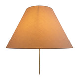 Abat-jour pour les lumières de table "causia", Ø en bas de 50 cm, Ø Top 22 cm, 33 cm de haut, mélange de coton en polyester en blanc