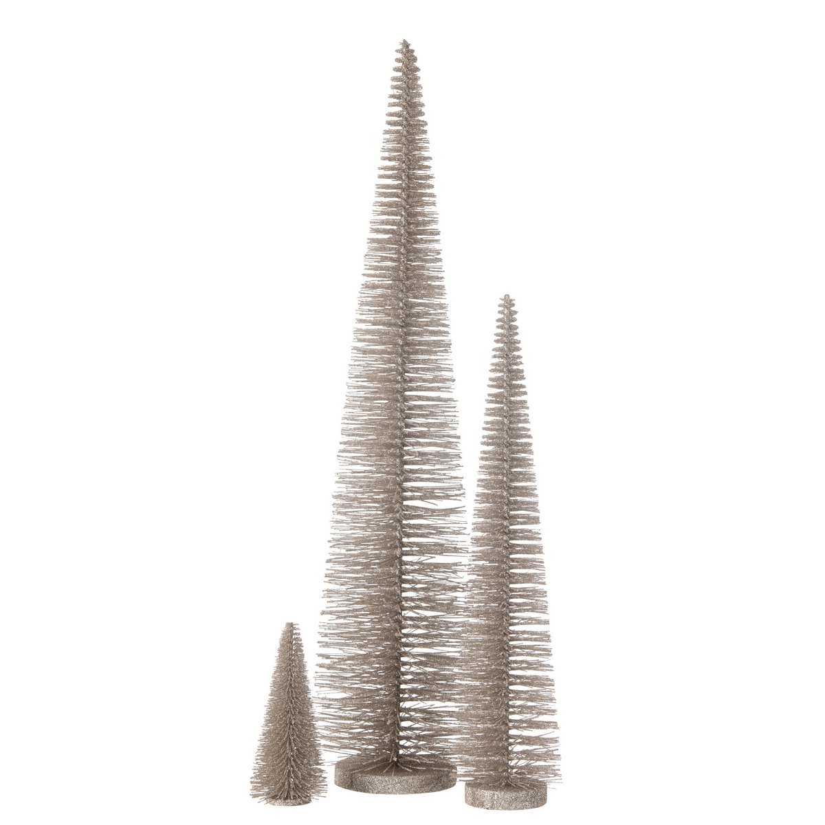 Détail du sapin de Noël J-Line, paillettes scintillantes