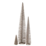 Détail du sapin de Noël J-Line, paillettes scintillantes