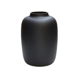 Vase en verre noir mat Artic