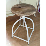 Tabouret pivotant ensemble de 2 pièces tabouret de bar tabouret chaise pivotante réglable en hauteur Liverpool bois métal cadre