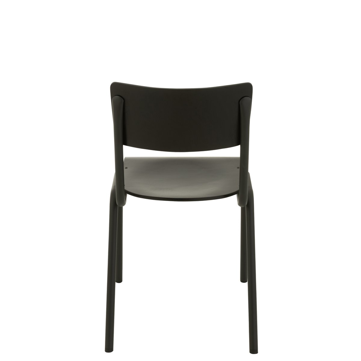 Chaise J-Line, vue latérale montrant la structure en métal