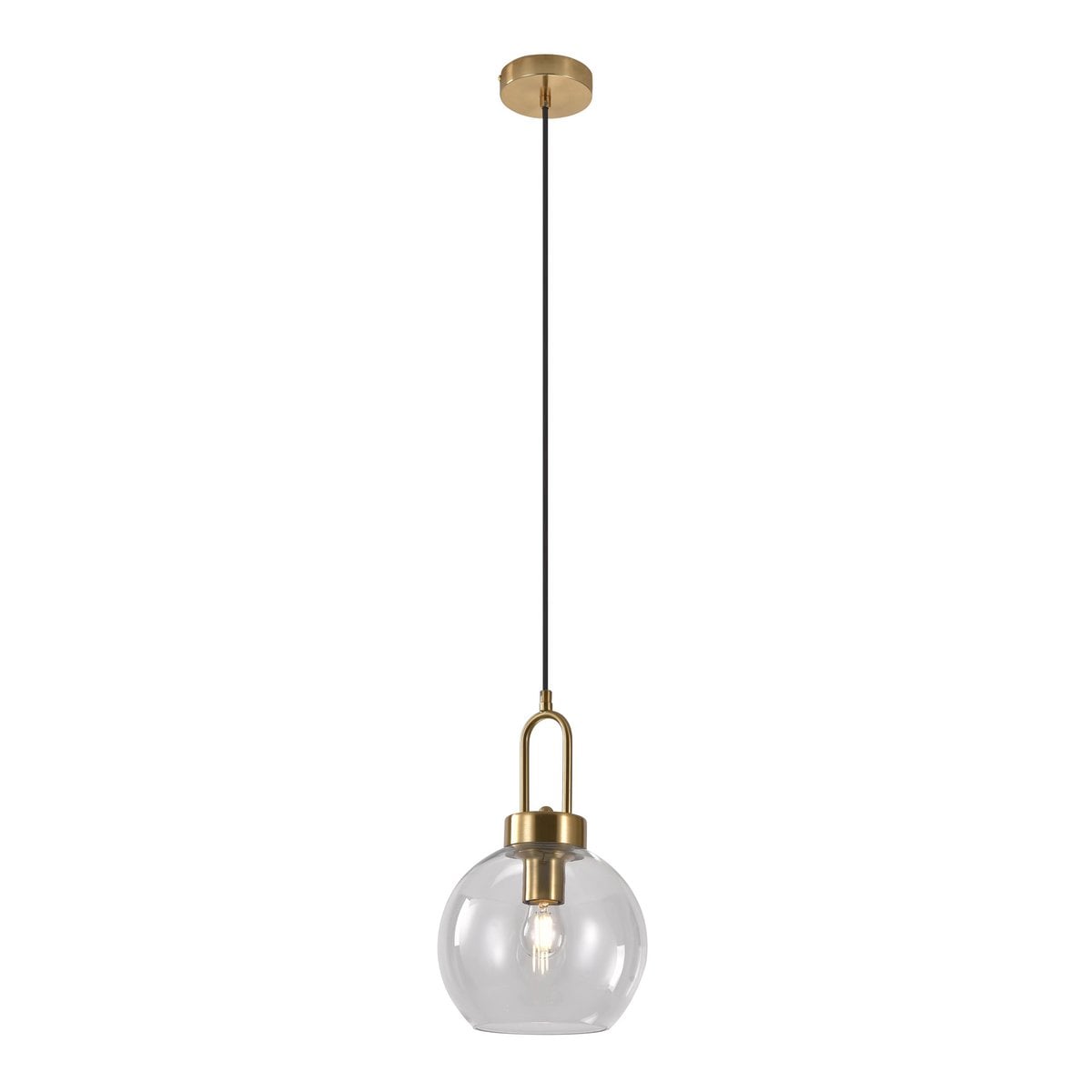 Détail du cordon en tissu de la suspension Luton, élégance et sophistication