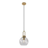 Détail du cordon en tissu de la suspension Luton, élégance et sophistication