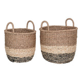 Lima Basket - Panier en jonc de mer, vue d'ensemble