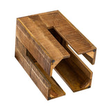 Tabouret carré 28 x 45 x 28 cm tabouret de fleur colonne de colonne de siège tabouret tabouret de tabouret de mangue