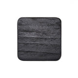 The Material Coaster - Noir Rustique Moyen