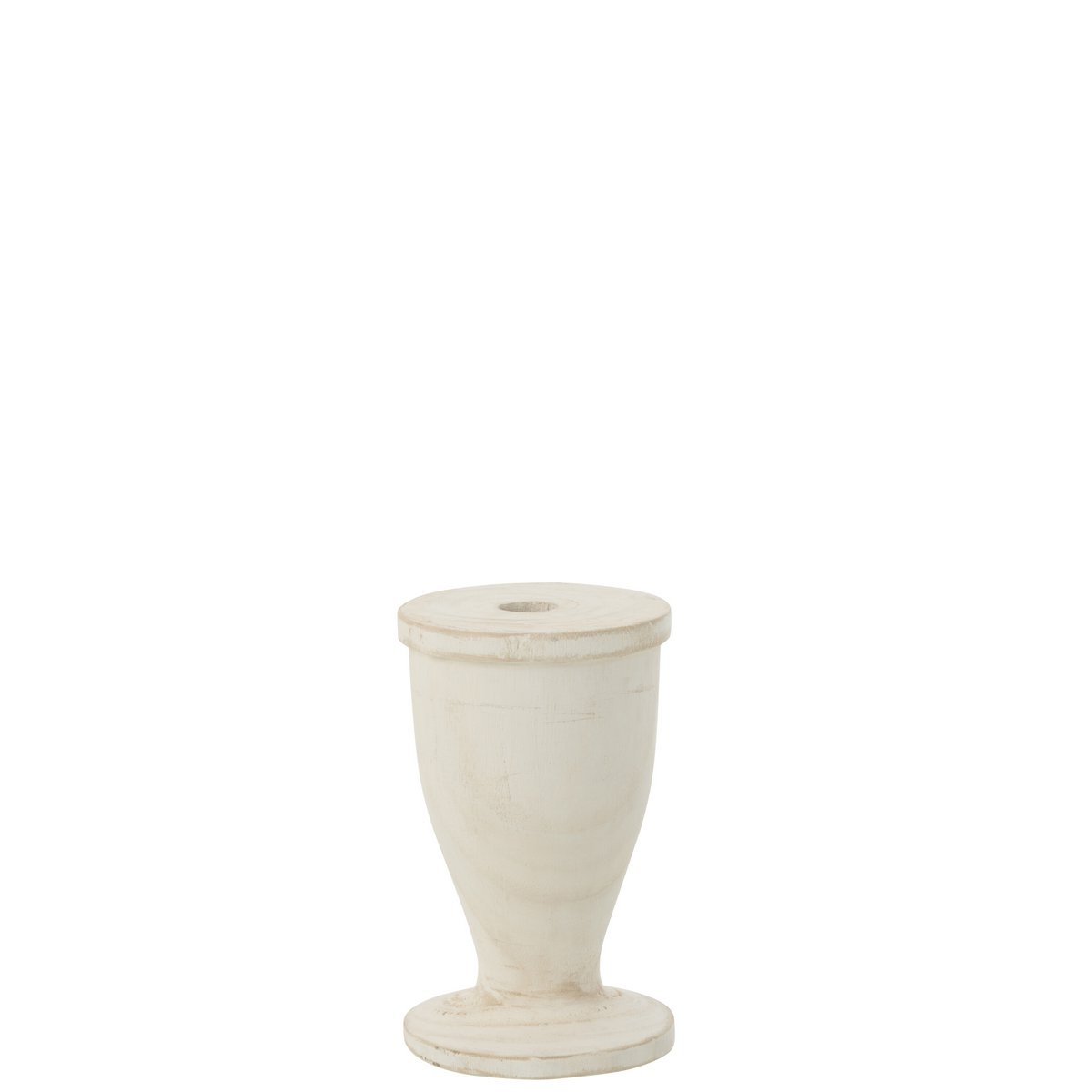 Gros plan sur le bougeoir J-Line, mettant en valeur le design scandinave