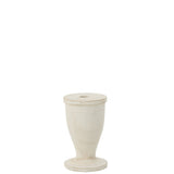 Gros plan sur le bougeoir J-Line, mettant en valeur le design scandinave