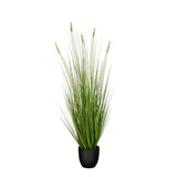 Plante Artificielle Gazon Ornemental Blanc