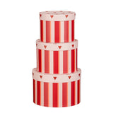 Set de boîtes de rangement Rouge