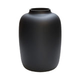 Vase en verre noir mat Artic