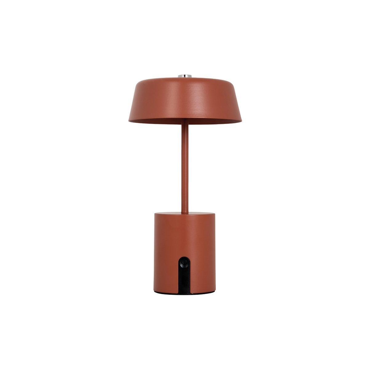 Lampe de table Élémentaire LED rouge de Leitmotiv, design élégant et moderne