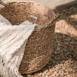 Panier à linge | Panier de plantes | Panier de Rangement BALAI en Jacinthe d'Eau (3 tailles)