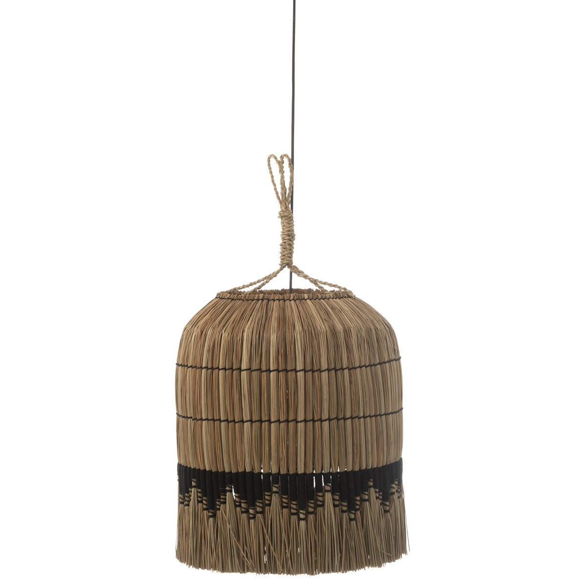 Lampe à suspension J-Line Motif - vue avant avec motif naturel