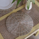 Set de table (Lot de 2, 4 ou 6) 35 cm | Set de table ALANG en jonc de mer