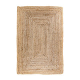 Tapis Bombay placé dans un salon au style rustique