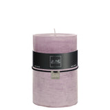 Bougie cylindrique J-Line Lavande Violette, design épuré et couleur mauve