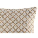 Coussin décoratif 40x40cm lot de 2 coussins de canapé coussins décoratifs coton et jute naturel