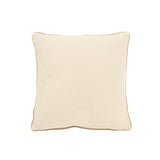Coussin J-Line coquillages - coton - crème/beige