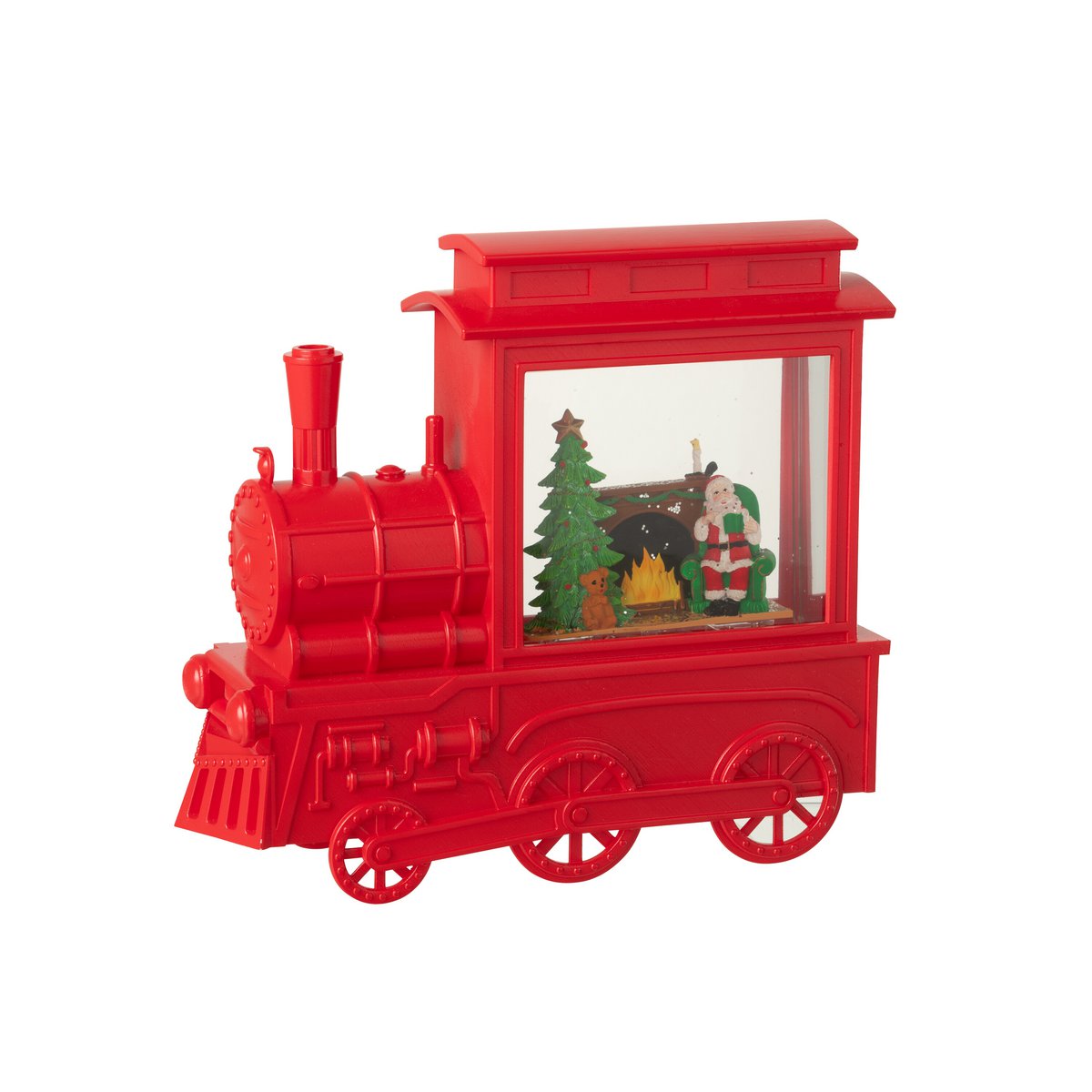 Vue latérale de la locomotive de décoration J-Line
