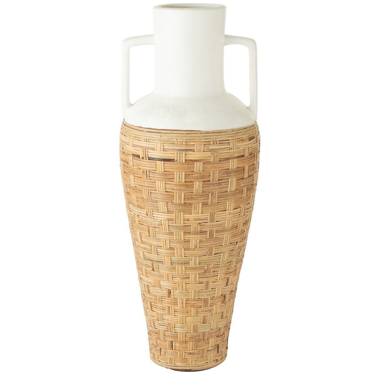 Vase J-Line décoratif en terre cuite, ambiance intérieure