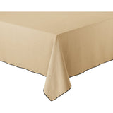 Nappe recyclée Grace Camel 140x250 - Élégance et durabilité
