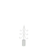 Lampe J-Line Boom LED en métal blanc, vue avant