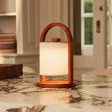 Lampe rechargeable en bois marron River Chestnut