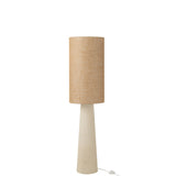 Lampadaire J-Line Ava - fibre de verre/jute - naturel - petit