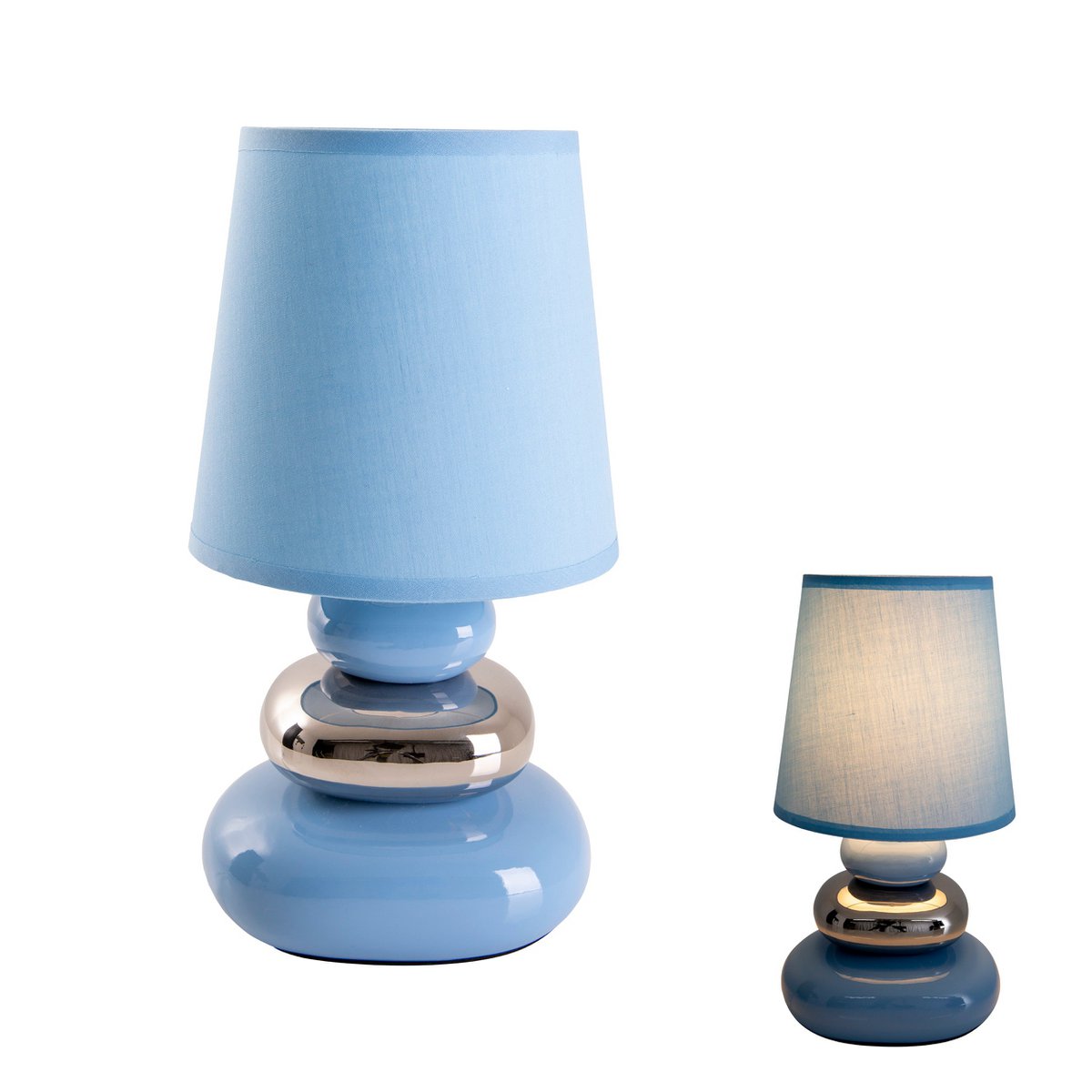 Détail de la texture céramique de la lampe Stoney