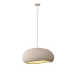 Détail de la lampe Kumo avec cordon réglable et rosace de plafond
