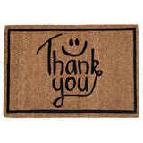 Tapis coco 60 x 40 cm paillasson paillasson paillasson tapis anti-poussière porte d'entrée
