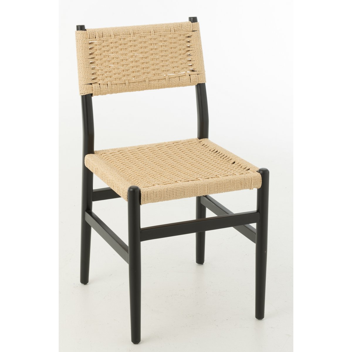 Chaise Lap J-Line avec des accessoires de décoration