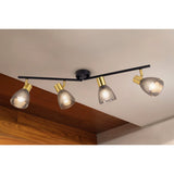 Lampe de plafond 4er Spot "Lindita" excluant les lampes