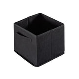 Boîtes de rangement Boîte de pliage pliable 26x26x26 cm 6 -pack Boîte de rangement carré