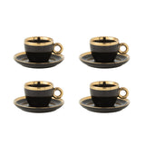 Coffret J-Line avec tasses et soucoupe, présentation chic