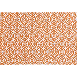 Set de table enduit Citrus recyclé Terracotta 33 x 48