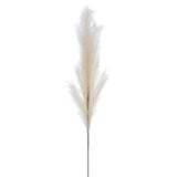 Branche décorative J-Line Plumeau beige, vue de face avec texture réaliste