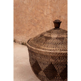 Le panier de rangement Crown - Brun naturel
