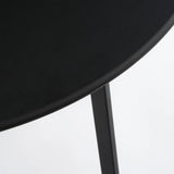 Table d'appoint d'extérieur Seattle Noir