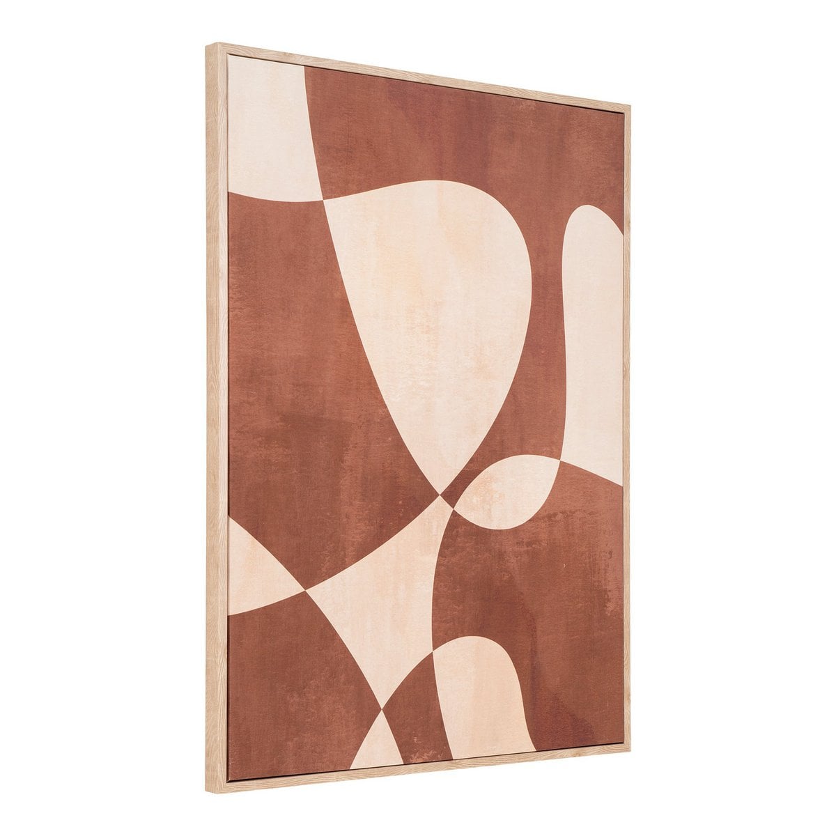 Tableau Le Cap - Détail des couleurs beige et marron