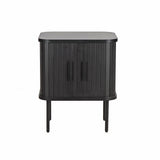 Lampe de chevet noire Droit nocturne avec design scandinave