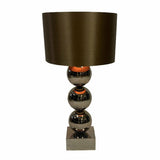 Lampe globe Base bloc Sépia